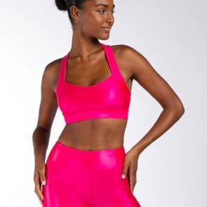 Fuschia Set Heroine Bra & Leggings